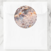 Binnenkomend Surf en zeeschelpen op het eiland San Ronde Sticker (Tas)