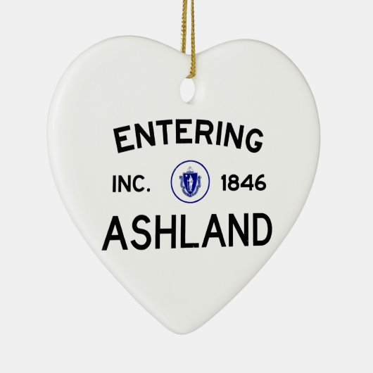 Binnenkomst Ashland Keramisch Ornament (Rechts)