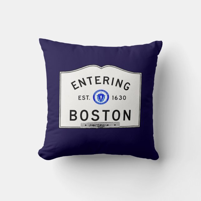 Binnenkomst Boston Kussen (Voorkant)