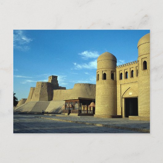 Binnenkomst, Khiva, Oezbekistan Briefkaart (Voorkant)