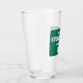 Binnenkomst Stokedville Bevolking Me Glas (Rechts)