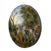 Binnenkomst van de dieren in de ark van Noah (Brue Dartbord (Voorkant Rechts)