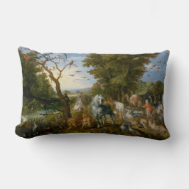 Binnenkomst van de dieren in de ark van Noah (Brue Kussen