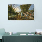 Binnenkomst van de dieren in de ark van Noah (Brue Spandoek (Beurs)