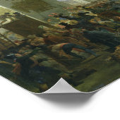 Binnenkomst van de Imperial Guard in Parijs Poster (Hoek)