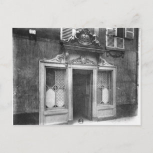 Binnenkomst van een bordeel in Parijs Briefkaart