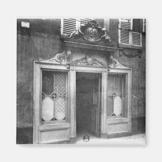 Binnenkomst van een bordeel in Parijs Magneet (Voorkant)