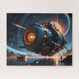 Binnenkomst voor aanlanding legpuzzel