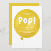 Binnenkort barst Zwangerschapsaankondiging Kaart (Voorkant / Achterkant)