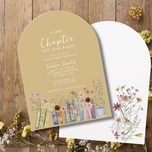 Binnenkort begint er een nieuw Baby shower Kaart