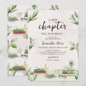 Binnenkort begint het nieuwe Baby shower Kaart (Voorkant / Achterkant)