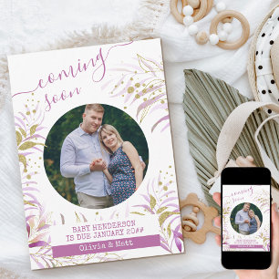 Binnenkort beschikbaar Foto: elegante roze vulling Aankondiging