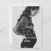 Binnenkort beschikbaar Foto Zwangerschap Aankondig