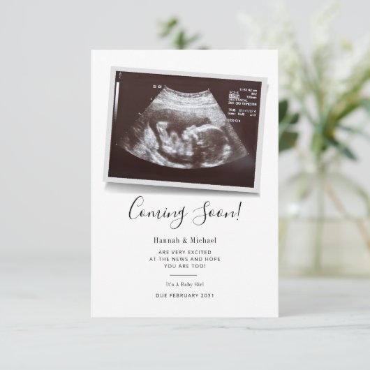 Binnenkort beschikbaar Manuscript Sonogram Aankond (Staand voorkant)