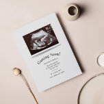 Binnenkort beschikbaar Ultrasound Foto's Zwangersc Aankondiging<br><div class="desc">Het is altijd een goed moment om dit spannende nieuws te delen met je naaste en beste. Pas deze kaart aan door uw ultrasone foto te uploaden,  voeg uw gegevens toe en laat iedereen op de hoogte zijn van dit speciale nieuws.</div>