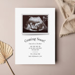 Binnenkort beschikbaar Ultrasound Foto's Zwangersc Aankondiging<br><div class="desc">Het is altijd een goed moment om dit spannende nieuws te delen met je naaste en beste. Pas deze kaart aan door uw ultrasone foto te uploaden,  voeg uw gegevens toe en laat iedereen op de hoogte zijn van dit speciale nieuws.</div>