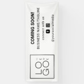 Binnenkort beschikbaar voor sociale media en Squar Spandoek (Verticaal)