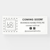 Binnenkort beschikbaar voor sociale media en Squar Spandoek (Horizontaal)