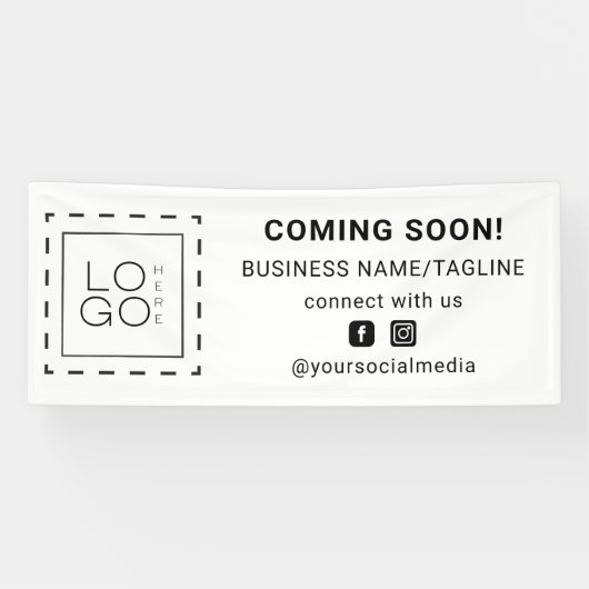 Binnenkort beschikbaar voor sociale media en Squar Spandoek (Horizontaal)