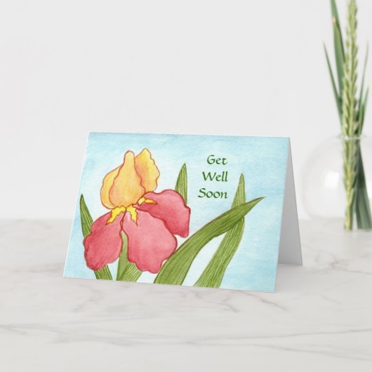 Binnenkort beter voelen van ziekenhuisKaart Kaart (Voorkant)