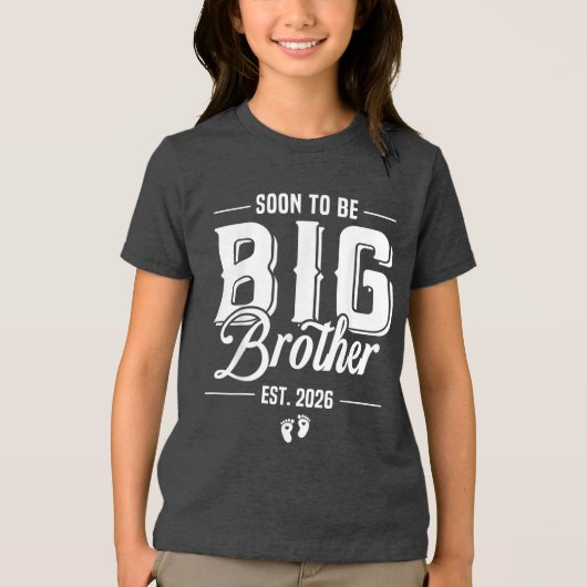 Binnenkort Big Brother 2026 Big Brother Loading Tri-Blend Shirt (Voorkant)