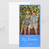 Binnenkort Big Brother Zwangerschap Aankondiging (Voorkant / Achterkant)