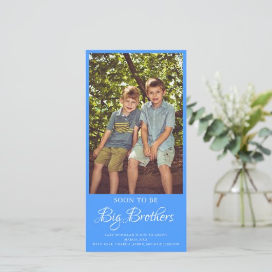 Binnenkort Big Brother Zwangerschap Aankondiging (Staand voorkant)