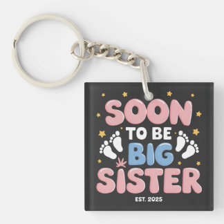 Binnenkort Big Sister Est 2025 Sleutelhanger