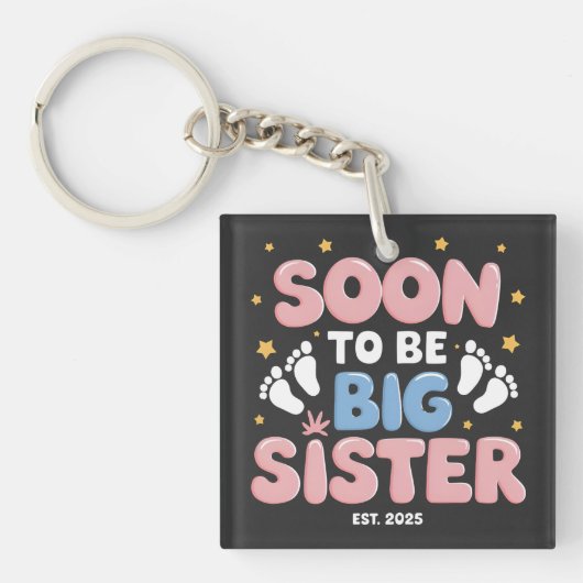 Binnenkort Big Sister Est 2025 Sleutelhanger (voorkant)