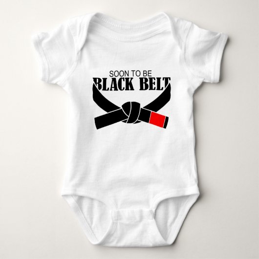 Binnenkort Black Belt!!! Romper (Voorkant)