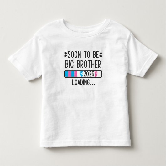 Binnenkort broer 2026 Zwangerschapsaankondiging la Kinder Shirts (Voorkant)