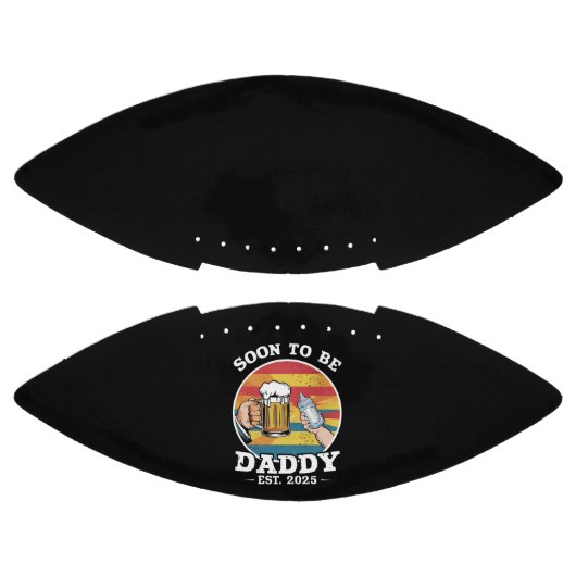 Binnenkort Daddy 2025 Eerste keer Daddy 2025 Retro American Football (Panelen)