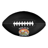 Binnenkort Daddy 2025 Eerste keer Daddy 2025 Retro American Football (Voorkant)