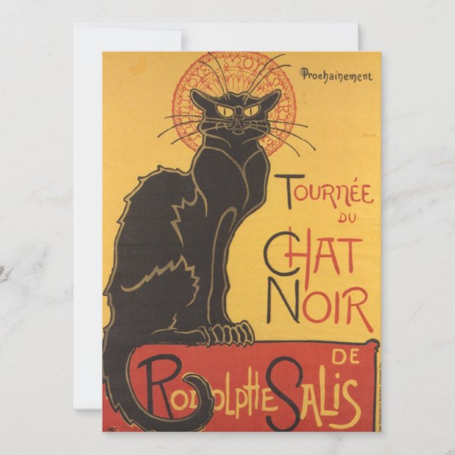 Binnenkort de Black Cat Tour van Rodolphe Salis (Voorkant)