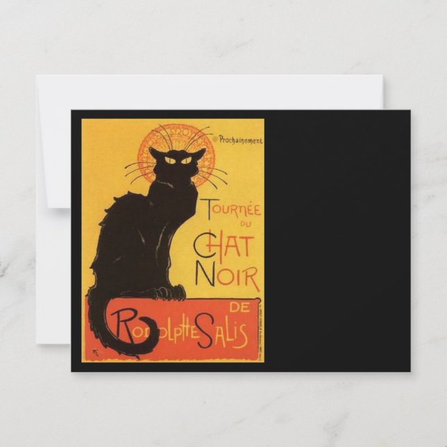 Binnenkort de Black Cat Tour van Rodolphe Salis (Voorkant)