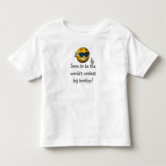 Binnenkort de coolste Big Brother ter wereld! Kinder Shirts (Voorkant)