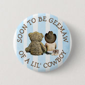 Binnenkort de wet van een Button van Lil Cowboy (Voorkant)