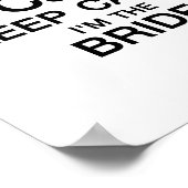 Binnenkort een bruiloft van het Bride Team van mev Poster (Hoek)