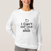 Binnenkort een bruiloft van het Bride Team van mev T-shirt (Voorkant)