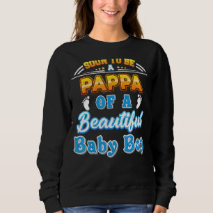 Binnenkort een dop van een mooie babypeuter. trui
