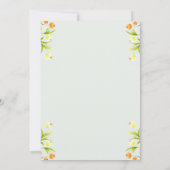 Binnenkort een familie van drie Baby shower worden Kaart (Achterkant)