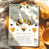 Binnenkort een familie van drie gecodeerde Baby sh Kaart