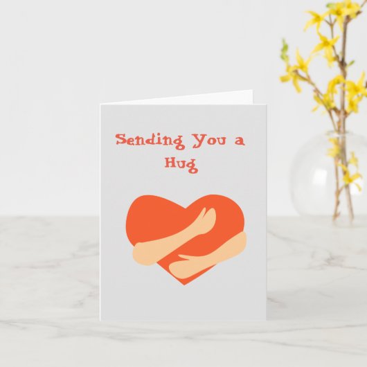 Binnenkort een knuffel/feel better kaart (Gele Bloem)