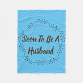 Binnenkort een man voor de man fleece deken (Voorkant)