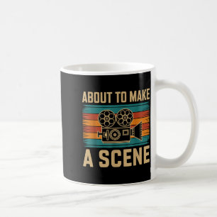 Binnenkort Een Scène Maken Filmproductie Filmmaker Koffiemok