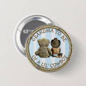 Binnenkort etnisch grootmoeder van een Button van  (Voorkant /achterkant)