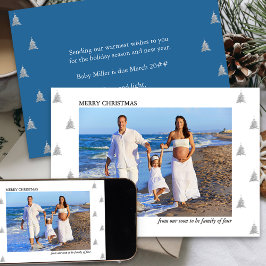 Binnenkort familie van vier fotofeestdagen aankondiging