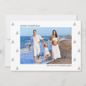 Binnenkort familie van vier fotofeestdagen aankondiging (Voorkant)