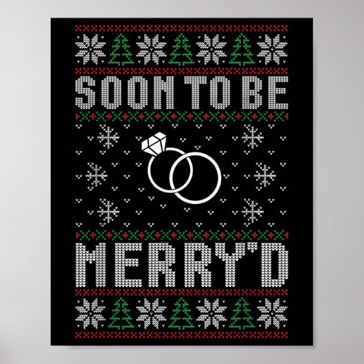 Binnenkort getrouwd met Merryd Christmas Bride Gro Poster (Voorkant)