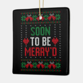 Binnenkort getrouwd met Merry's Christmas Bride &  Keramisch Ornament (Links)